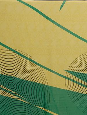 abstract printed saree with blouse - 17165946 - Standard Image - 4