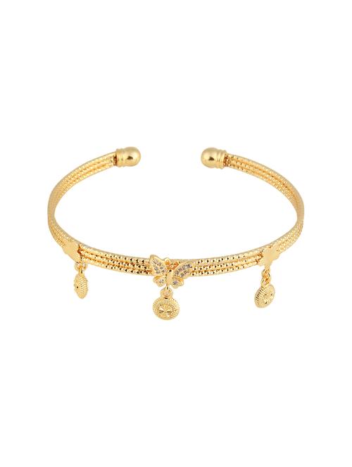 gold cuffs bracelet - 17166195 - Standard Image - 1