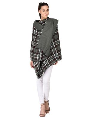 grey wool stole - 17166234 - Standard Image - 2