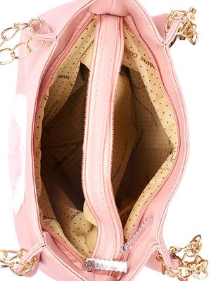 pink leatherette (pu) regular sling bag - 17166372 - Standard Image - 3