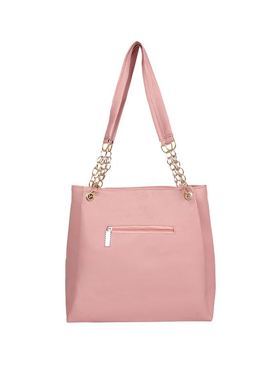 pink leatherette (pu) regular sling bag - 17166372 - Zoom Image - 2