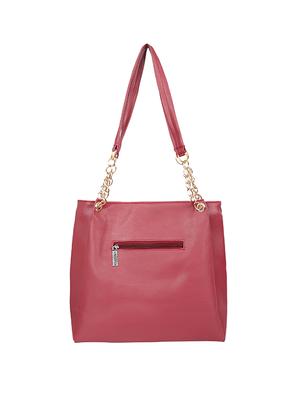 brown leatherette (pu) handbag - 17166373 - Standard Image - 2