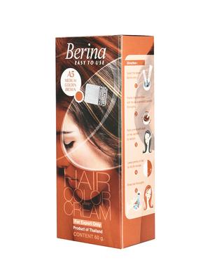 berina a5 medium golden brown hair color cream 60gm - 17166392 - Standard Image - 2