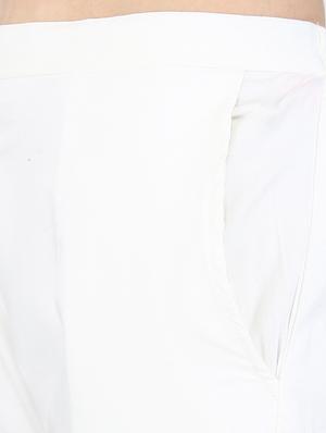 white rayon others trousers - 17166580 - Standard Image - 4