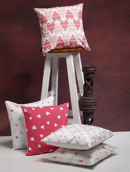 polyester cushion covers (set of 5) - 17167679 - Standard Image - 1