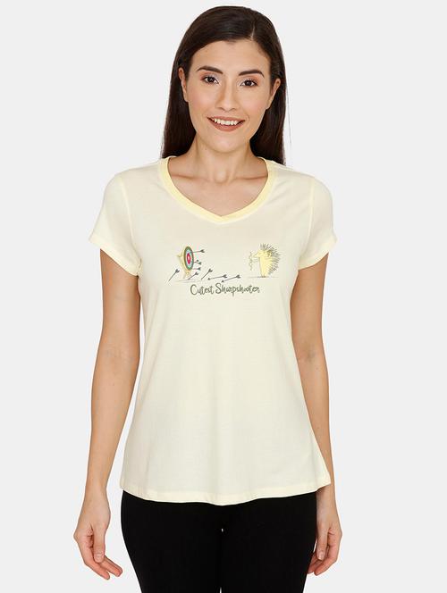 printed lounge tee - 17168601 - Standard Image - 1