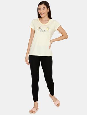printed lounge tee - 17168601 - Standard Image - 4