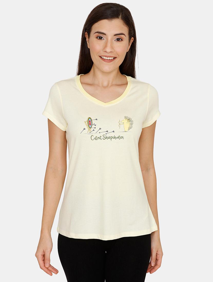 printed lounge tee - 17168601 - Zoom Image - 1