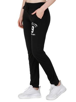 black cotton yoga pants track - 17168630 - Standard Image - 2