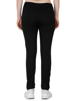 black cotton yoga pants track - 17168630 - Standard Image - 3
