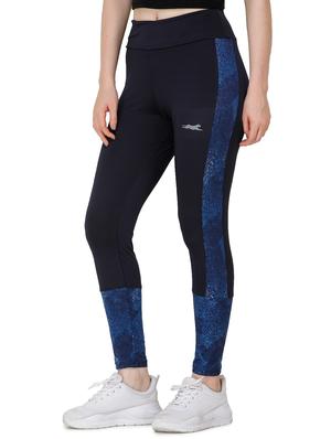 printed panel sports legging - 17168645 - Standard Image - 2