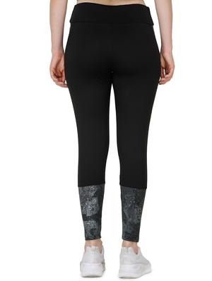 printed panel sports legging - 17168646 - Standard Image - 3