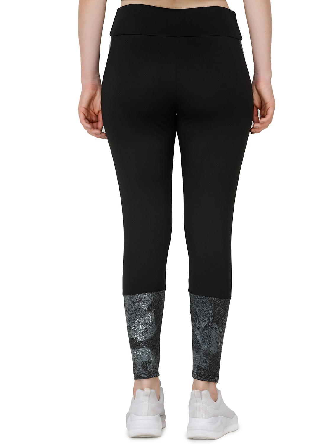 printed panel sports legging - 17168646 - Zoom Image - 3