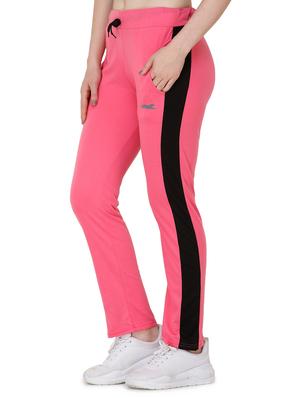 pink cotton yoga pants track - 17168647 - Standard Image - 2