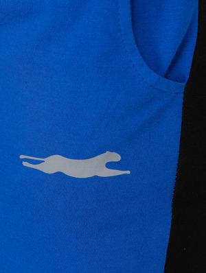 blue cotton yoga pants track - 17168648 - Standard Image - 5