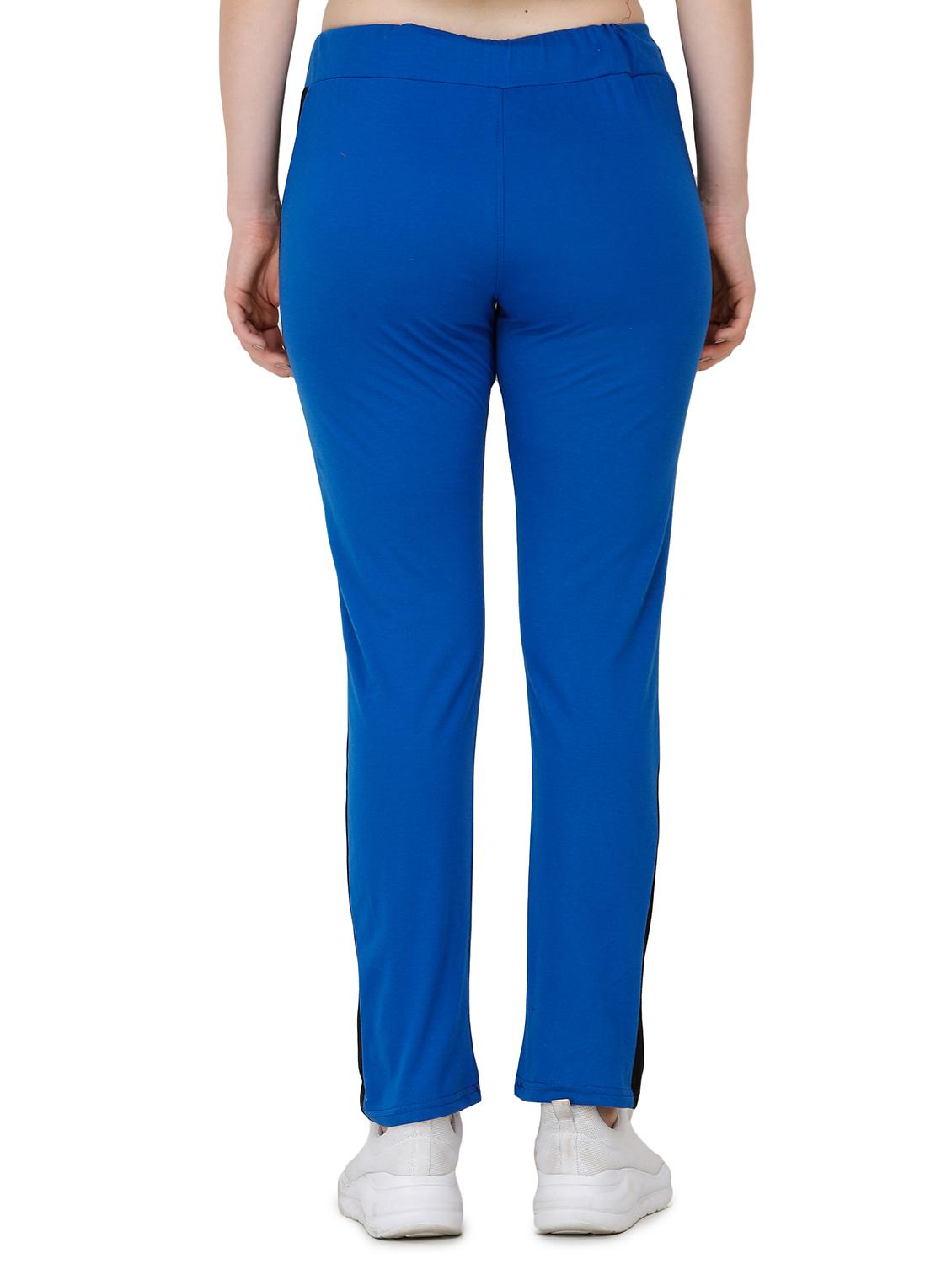 blue cotton yoga pants track - 17168648 - Zoom Image - 3