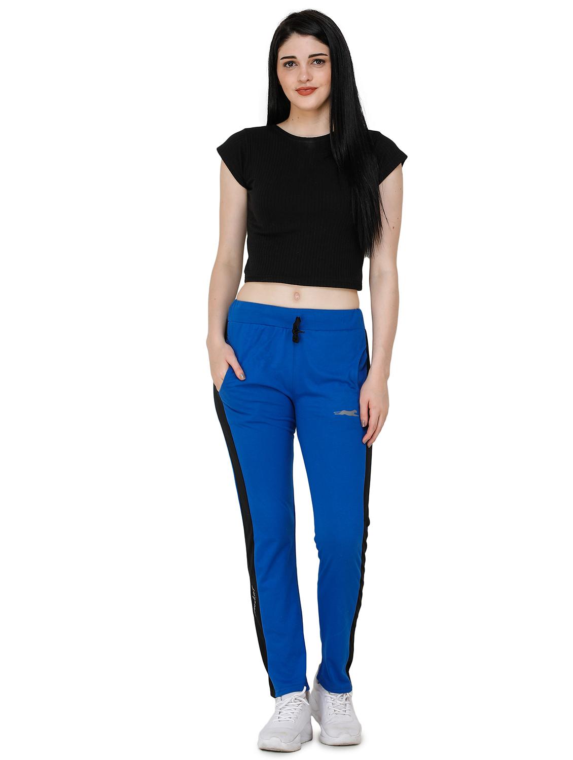 blue cotton yoga pants track - 17168648 - Zoom Image - 4