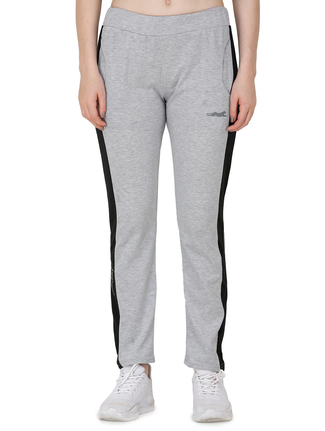 grey cotton yoga pants track - 17168649 - Zoom Image - 1