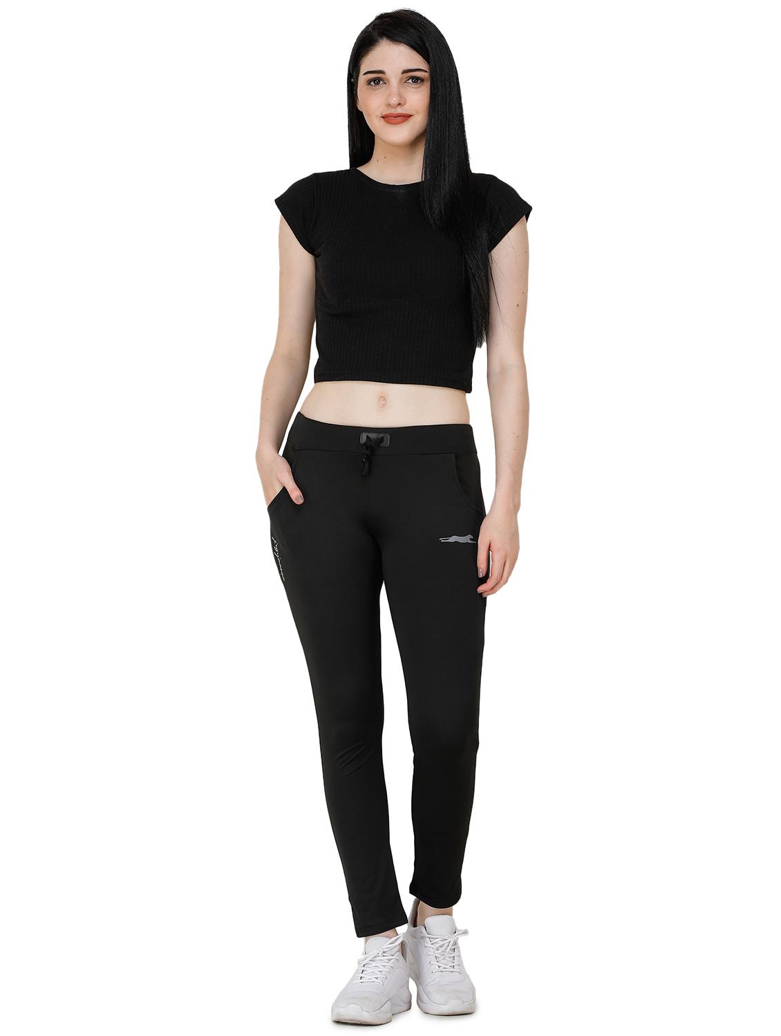 black lycra yoga pants track - 17168736 - Zoom Image - 4