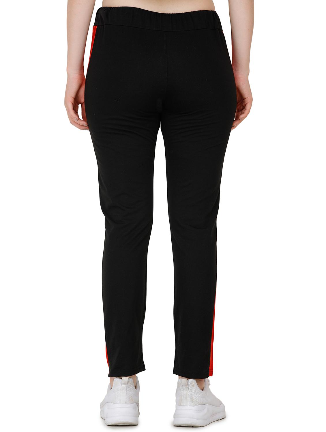 black cotton yoga pants track - 17168742 - Zoom Image - 3