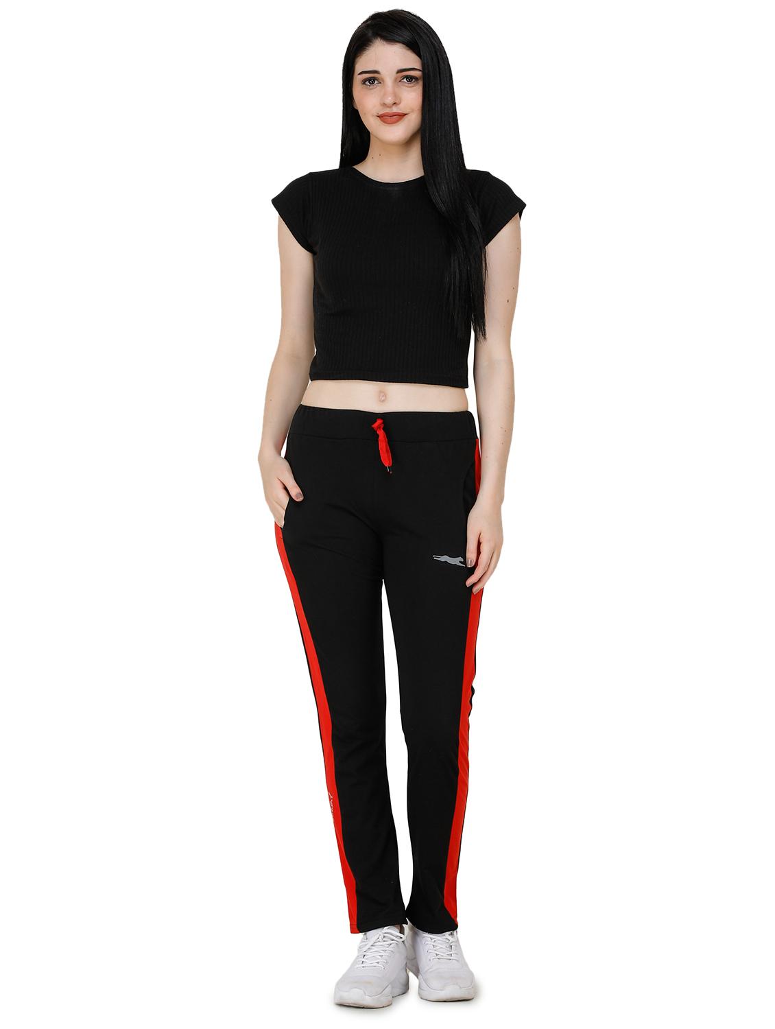 black cotton yoga pants track - 17168742 - Zoom Image - 4