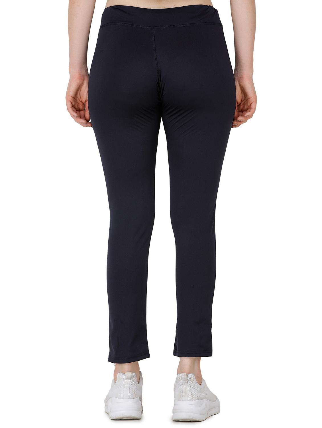dark blue lycra yoga pants track - 17168747 - Zoom Image - 3