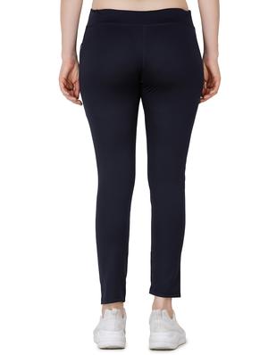 dark blue lycra yoga pants track - 17168748 - Standard Image - 3