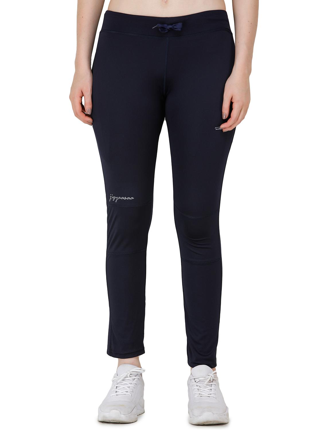 dark blue lycra yoga pants track - 17168748 - Zoom Image - 1
