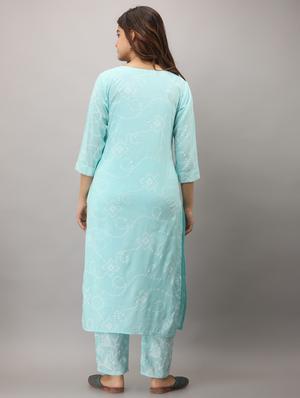 printed kurta pant set - 17169065 - Standard Image - 3