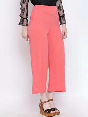 high rise wide leg trouser - 17169559 - Standard Image - 2