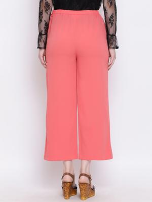 high rise wide leg trouser - 17169559 - Standard Image - 3