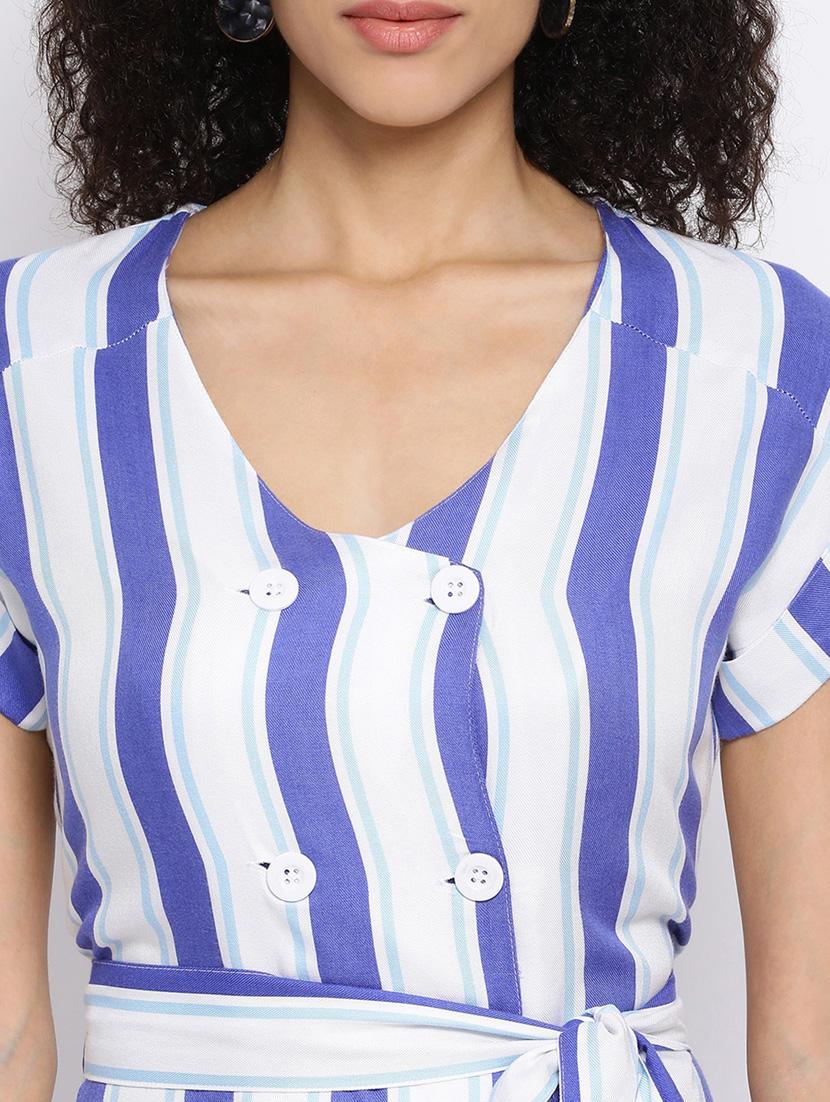 tie front striped dress - 17169571 - Zoom Image - 5