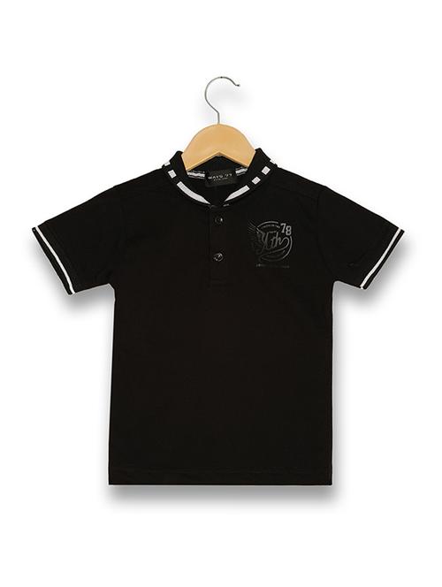 black cotton tshirt - 17169777 - Standard Image - 1