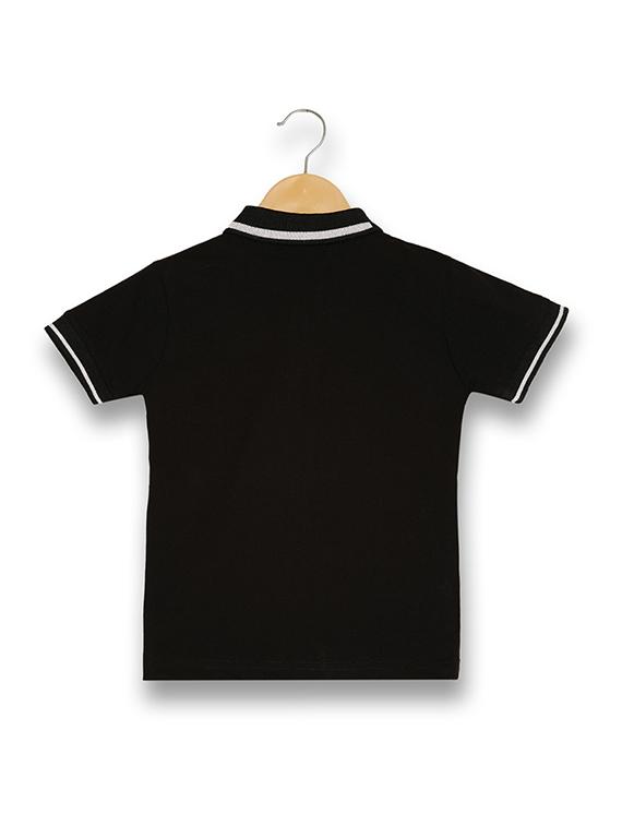 black cotton tshirt - 17169777 - Zoom Image - 2