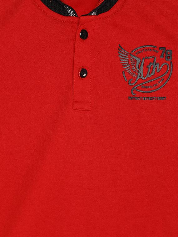 red cotton tshirt - 17169779 - Zoom Image - 3