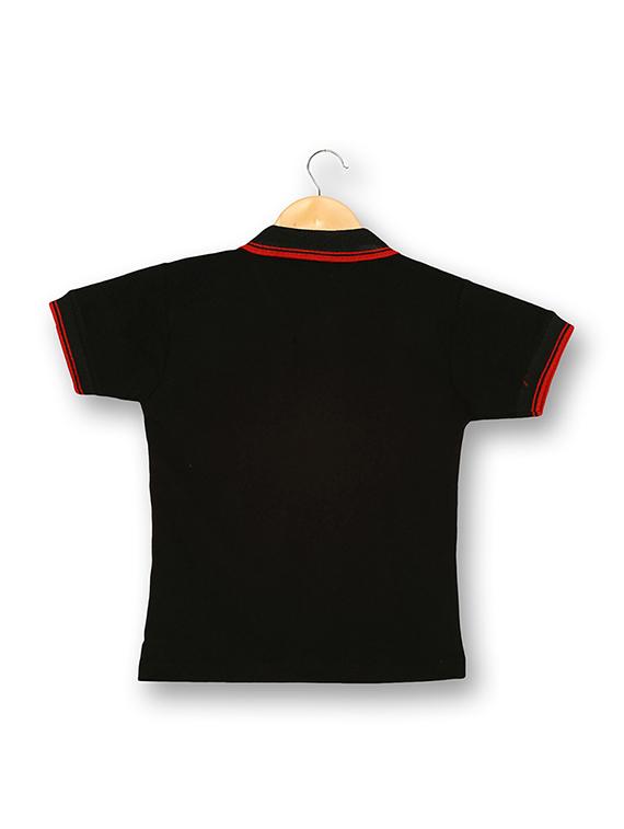 black cotton tshirt - 17169782 - Zoom Image - 2