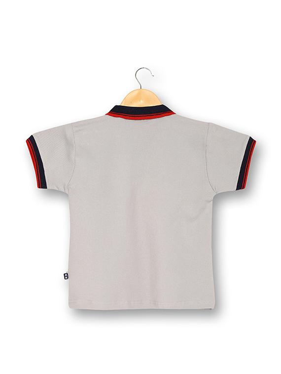 grey cotton tshirt - 17169783 - Zoom Image - 2