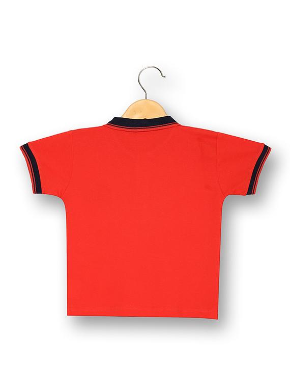 red cotton tshirt - 17169784 - Zoom Image - 2
