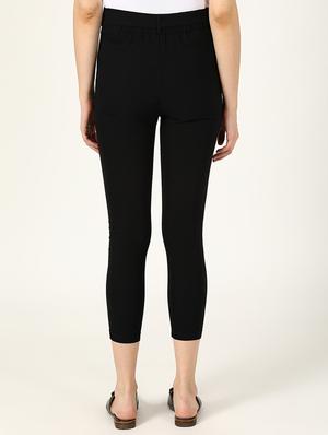 drawstring waist solid capri - 17170529 - Standard Image - 3
