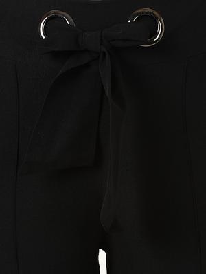 drawstring waist solid capri - 17170529 - Standard Image - 4