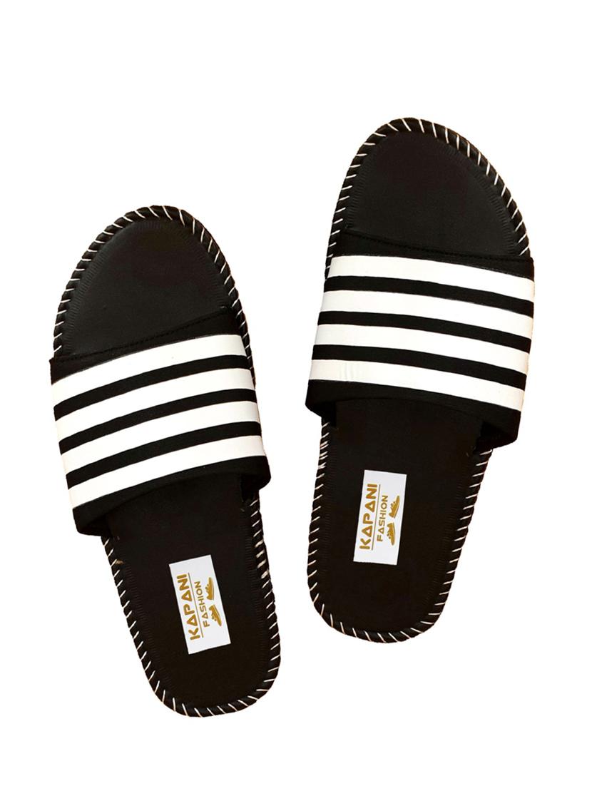 black slip on flip flops - 17170879 - Zoom Image - 1