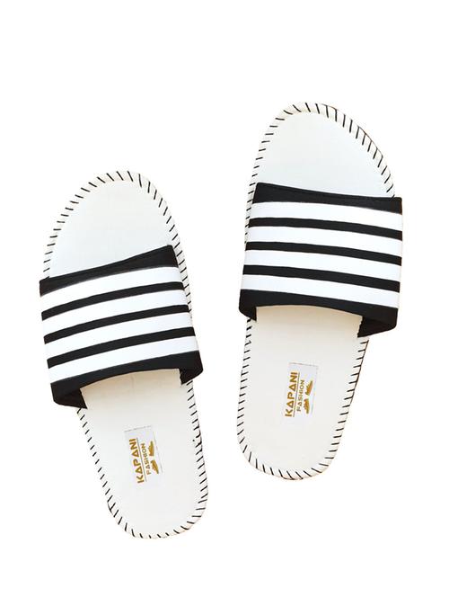 white slip on flip flops - 17170880 - Standard Image - 1