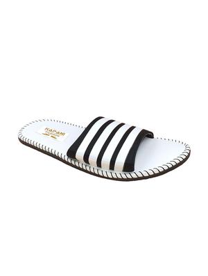 white slip on flip flops - 17170880 - Standard Image - 2