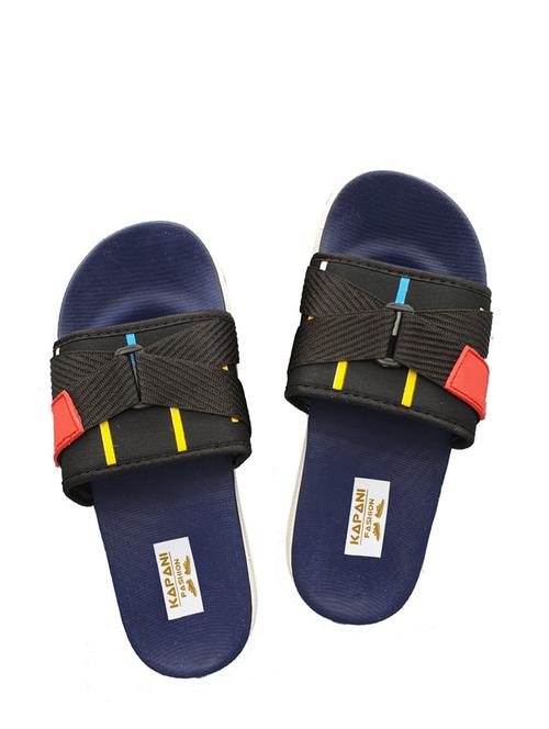 blue slip on flip flops - 17170885 - Standard Image - 1