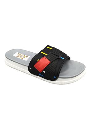 grey slip on flip flops - 17170887 - Standard Image - 2