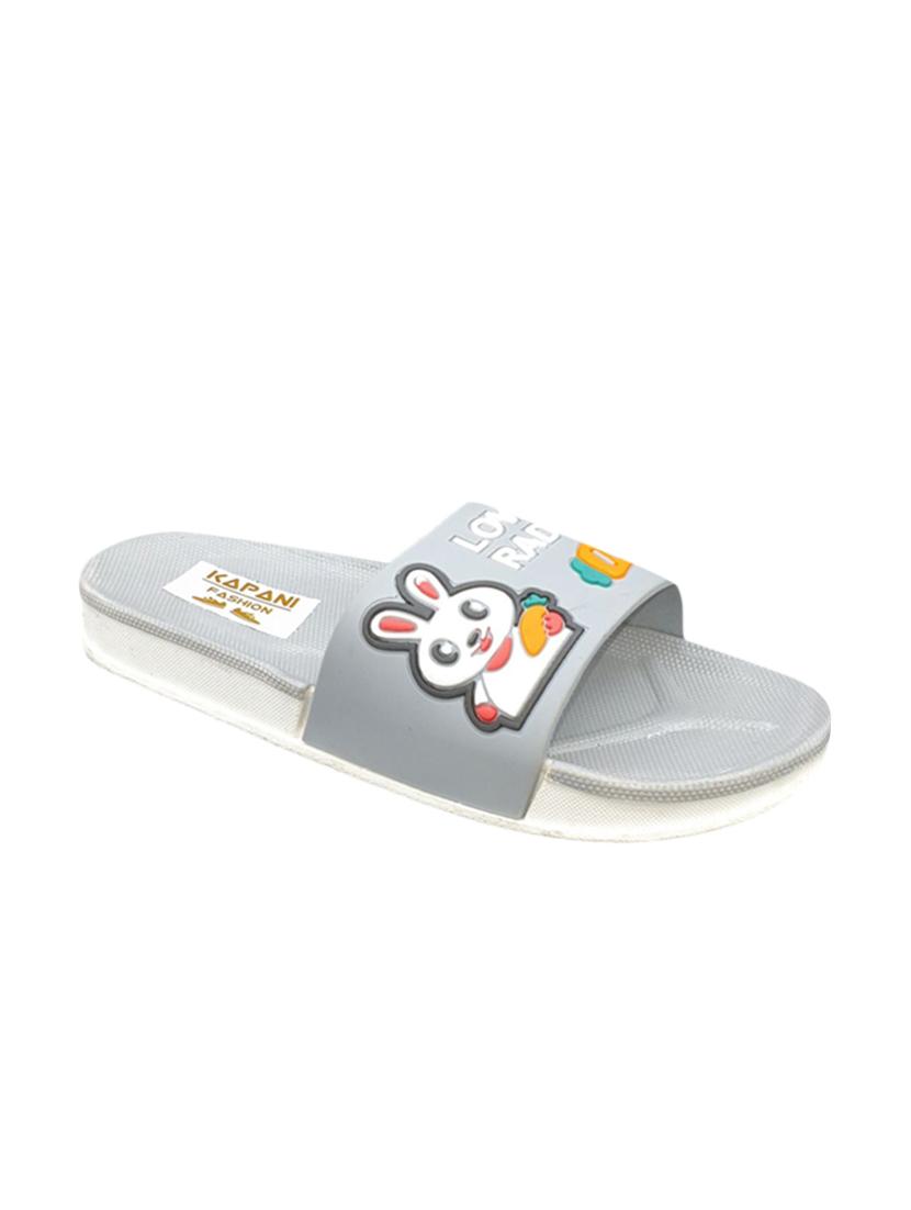 grey rubber slippers & flip flop - 17170901 - Zoom Image - 2