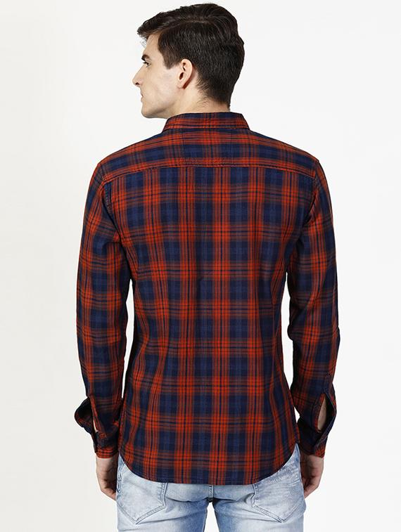 red checkered casual shirt - 17171307 - Zoom Image - 3