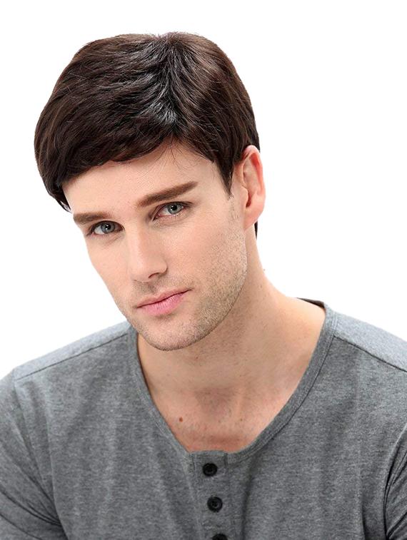 elegant hairs fashion karo men synthetic hairs wig (natural black) - 17171521 - Zoom Image - 1