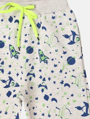 grey cotton track wear with free mask - 17171811 - Standard Image - 5