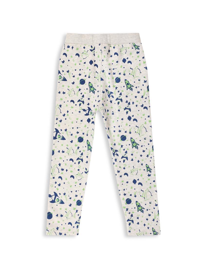 grey cotton track wear with free mask - 17171811 - Zoom Image - 2